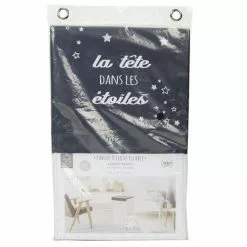 Paris Prix Panier à Linge Pliable Garçon 58cm Noir & Blanc -Meuble Soldes B2CD 1016