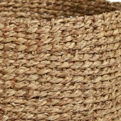 Rendez Vous Déco Panier Rico Tressé Rond (lot De 2) -Meuble Soldes B2CD 1166