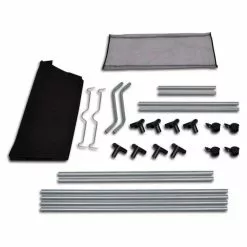 VIDAXL Trieuse A Linge Avec 4 Sacs Gris 7 VIDAXL Trieuse A Linge Avec 4 Sacs Gris -Meuble Soldes B2CD 1271