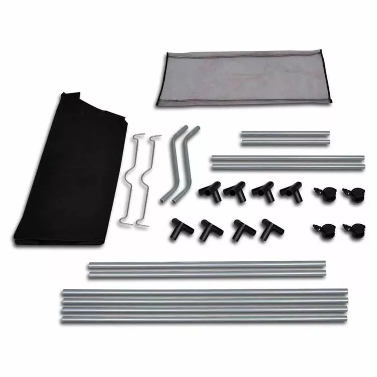 VIDAXL Trieuse A Linge Avec 4 Sacs Gris 4 VIDAXL Trieuse A Linge Avec 4 Sacs Gris â Image 4