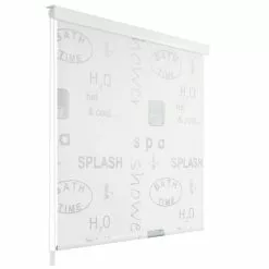 VIDAXL Store Roulant De Douche 160 X 240 Cm Eclaboussure