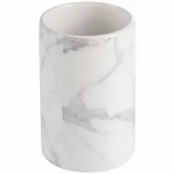 Paris Prix Gobelet Céramique Effet Marbre 11cm Blanc