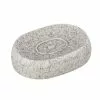 Wenko Porte Savon Design Nature Puro - Gris Clair
