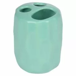 Paris Prix Gobelet Brosse à Dent Origami 9cm Vert Menthe Mat