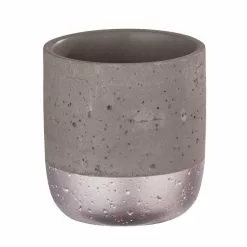 Wenko Gobelet De Salle De Bain Design Mauve - Gris Rosé