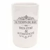 Paris Prix Gobelet Salle De Bain Vintage 11cm Blanc