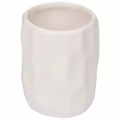Paris Prix Gobelet Salle De Bain Origami 9cm Blanc Mat