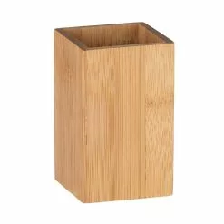 Wenko Gobelet De Salle De Bain Scandi Padua - Marron