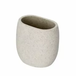 Wenko Gobelet De Salle De Bain Design Nature Puro - Beige
