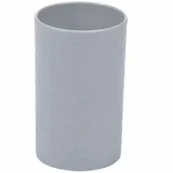 Paris Prix Gobelet Salle De Bain Martelé Urban 11cm Gris Clair