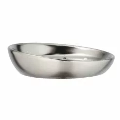 Wenko Porte Savon Design Mat Badi - Argent Chromé -Meuble Soldes B2CD 1633