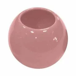 Paris Prix Gobelet De Salle De Bain Bullea 9cm Rose Poudré