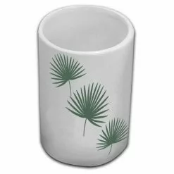 Paris Prix Gobelet De Salle De Bain Jungly 11cm Blanc