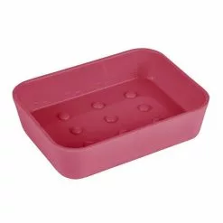 Paris Prix Porte Savon Soft Touch Vitamine 12cm Framboise