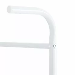 IDIMEX Echelle MORBIO Porte-serviette échelle De Décoration Avec 6 Barreaux, En Métal Laqué Blanc -Meuble Soldes B2CD 1816