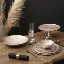 Paris Prix Lot De 4 Ronds De Serviettes Royal 11cm Or -Meuble Soldes B2CD 1846