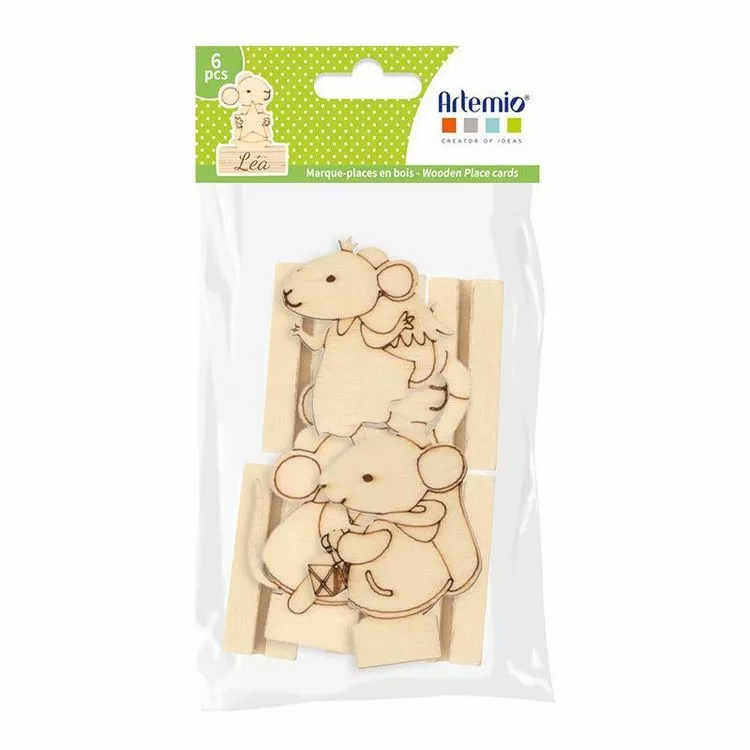 Artemio 6 Marque-places Souris 1 Artemio 6 Marque-places Souris