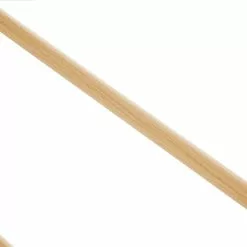 IDIMEX Porte-serviettes Sur Pied FLAVIA échelle à 3 Portants Pour Linge De Salle De Bain, Structure En Métal Noir Et Imprimé Bois -Meuble Soldes B2CD 1892