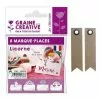 Youdoit 8 Marque-places Licorne + 20 étiquettes Kraft Fanion