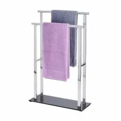 Wenko Porte-serviettes Et Vêtement Lava - Gris 6 Wenko Porte-serviettes Et Vêtement Lava - Gris -Meuble Soldes B2CD 1902