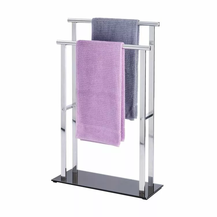 Wenko Porte-serviettes Et Vêtement Lava - Gris 3 Wenko Porte-serviettes Et Vêtement Lava - Gris – Image 3