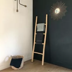 BOIS DESSUS BOIS DESSOUS Echelle Porte-serviette En Teck 150 Cm