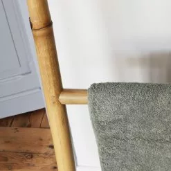 BOIS DESSUS BOIS DESSOUS Echelle Porte-serviette En Bambou -Meuble Soldes B2CD 1984