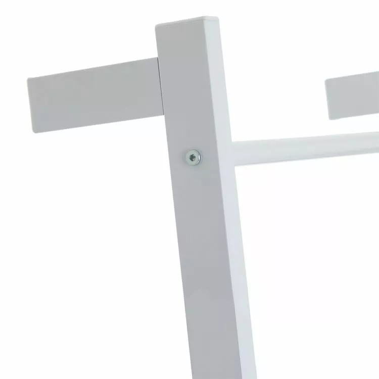 IDIMEX Echelle BERTOLA Porte-serviette Avec 4 Barreaux, En Métal Laqué Blanc 4 IDIMEX Echelle BERTOLA Porte-serviette Avec 4 Barreaux, En Métal Laqué Blanc – Image 4