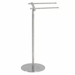 Paris Prix Porte Serviettes Design Lino 84cm Argent