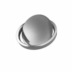 Aurlane Poubelle à Couvercle Oscillant Capacité 5L - WHEELTOP CHROME -Meuble Soldes B2CD 2103