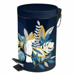 Paris Prix Poubelle à Pédale Imprimé Aramis 3L Bleu