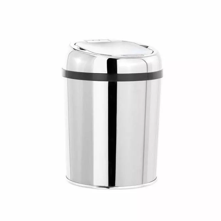 Kitchen Move Poubelle Automatique ARTIC Argent Acier Inoxydable 3 L 1 Kitchen Move Poubelle Automatique ARTIC Argent Acier Inoxydable 3 L