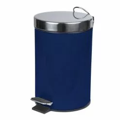 Paris Prix Poubelle à Pédale Vitamine II 3L Bleu Indigo