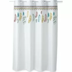 GUY LEVASSEUR Rideau De Douche Imprimé 180x200cm Folk Colors