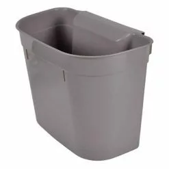 Paris Prix Poubelle De Porte Accrochable 5L Taupe