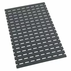 Wenko Tapis De Baignoire Arinos - 63 X 40 Cm - Gris