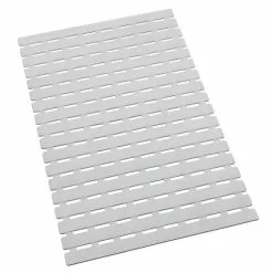 Wenko Tapis De Baignoire Arinos - 63 X 40 Cm - Blanc