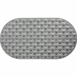 GUY LEVASSEUR Tapis De Douche Anti-dérapant Gris 69x38cm