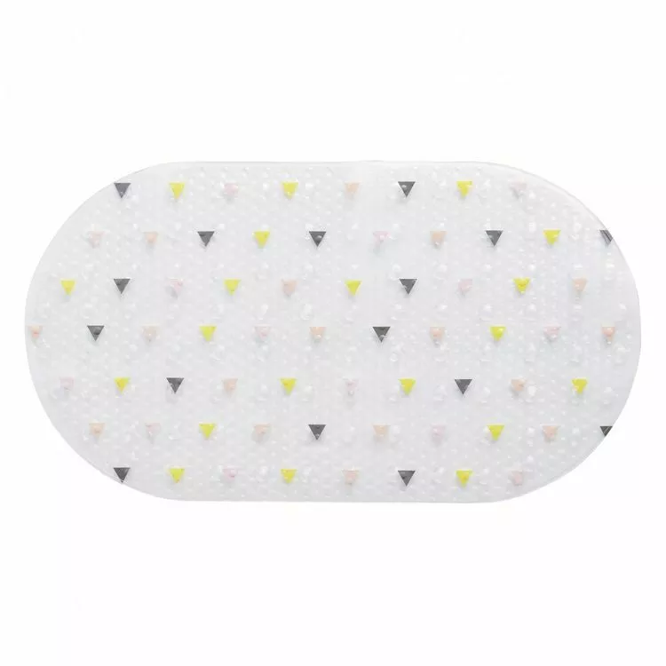 GUY LEVASSEUR Tapis De Douche Anti-dérapant Blanc 69x38cm 1 GUY LEVASSEUR Tapis De Douche Anti-dérapant Blanc 69x38cm