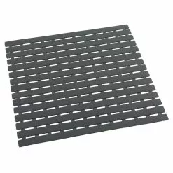 Meuble Soldes 37 Wenko Tapis De Douche Arinos - 54 X 54 Cm - Gris