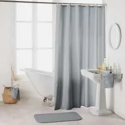 Paris Prix Rideau De Douche Uni Essencia 180x200cm Gris