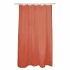 Paris Prix Rideau De Douche PEVA Vitamine 180x200cm Terracotta