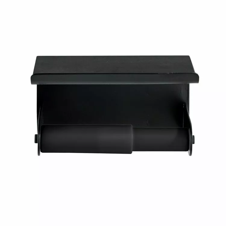 Wenko Dérouleur De Papier WC Indus Avec Support Classic - Noir 4 Wenko Dérouleur De Papier WC Indus Avec Support Classic - Noir – Image 4