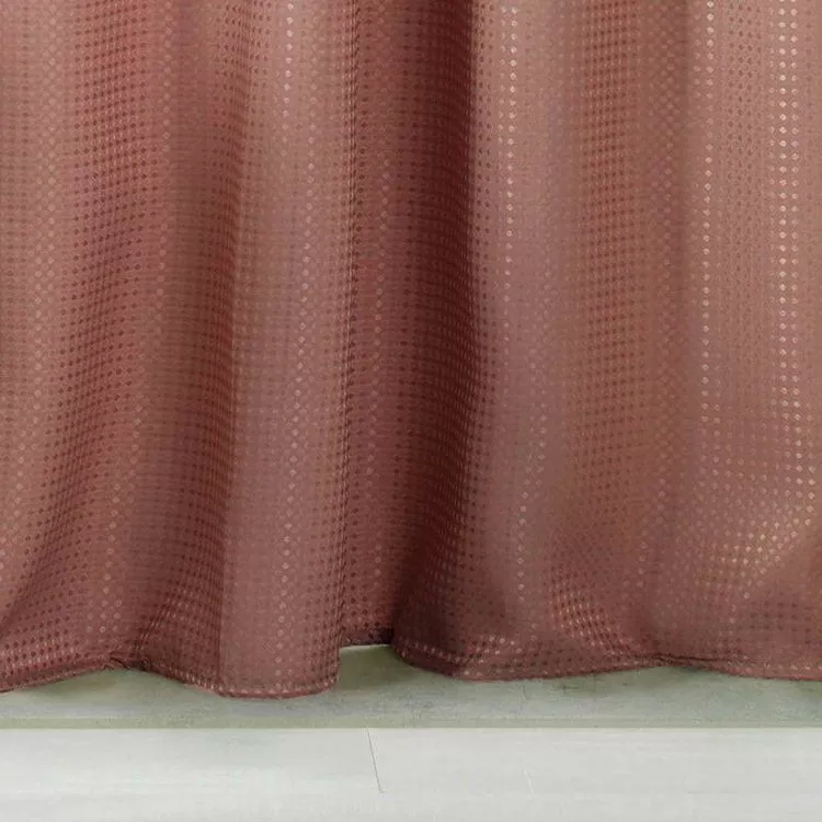 Paris Prix Rideau De Douche Quartz 180x200cm Terracotta 2 Paris Prix Rideau De Douche Quartz 180x200cm Terracotta â Image 2