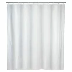 Wenko Rideau De Douche Uni - PEVA - 120 X 200 Cm - Blanc
