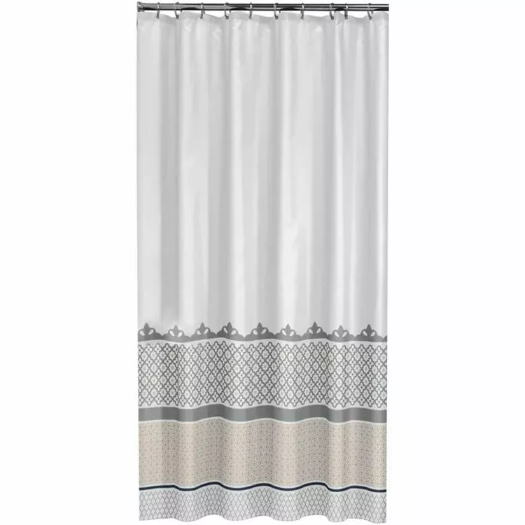 SEALSKIN Sealskin Rideau De Douche Marrakech 180 Cm Argente 2 SEALSKIN Sealskin Rideau De Douche Marrakech 180 Cm Argente â Image 2