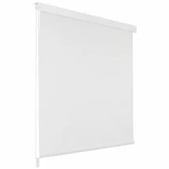 VIDAXL Store Roulant De Douche 160 X 240 Cm Blanc