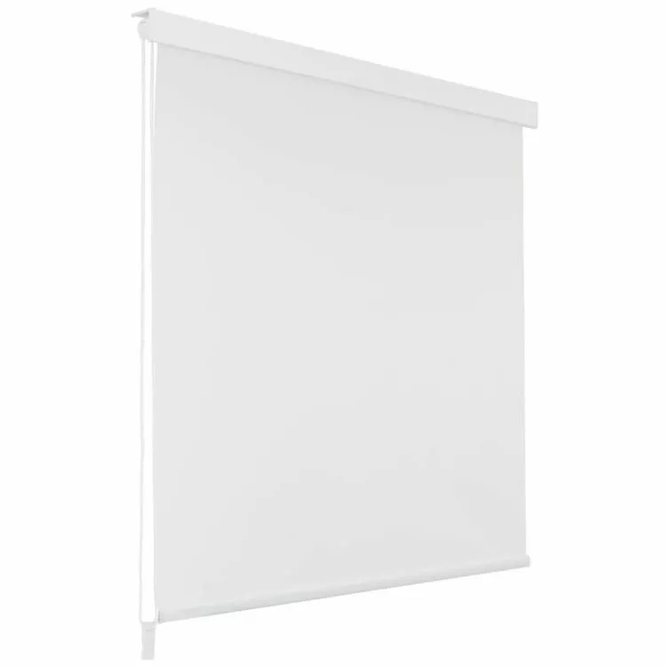 VIDAXL Store Roulant De Douche 160 X 240 Cm Blanc 1 VIDAXL Store Roulant De Douche 160 X 240 Cm Blanc