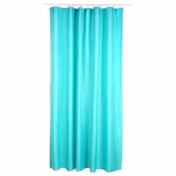 Instant D'O Rideau De Douche - Polyester - 180 X 200 Cm - Turquoise