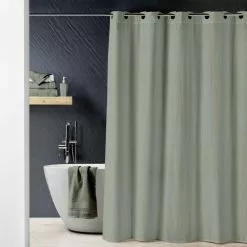 Paris Prix Rideau De Douche Dotty 180x200cm Anthracite